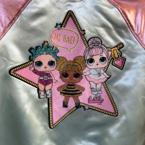 LOL Surprise Dolls Reversable Bomber Jacket - Picture 4 of 10